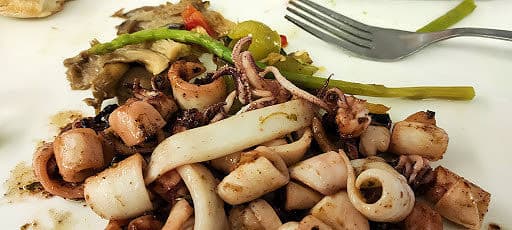 Chipirons à la plancha